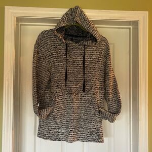 Forever 21 Hooded Sweatshirt Like Top Size S
